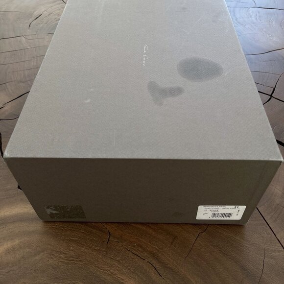 Rick Owens - EU41 RARE SAMPLE Black Maximal Lamb Leather Runner SS20 - Picture 11 of 13